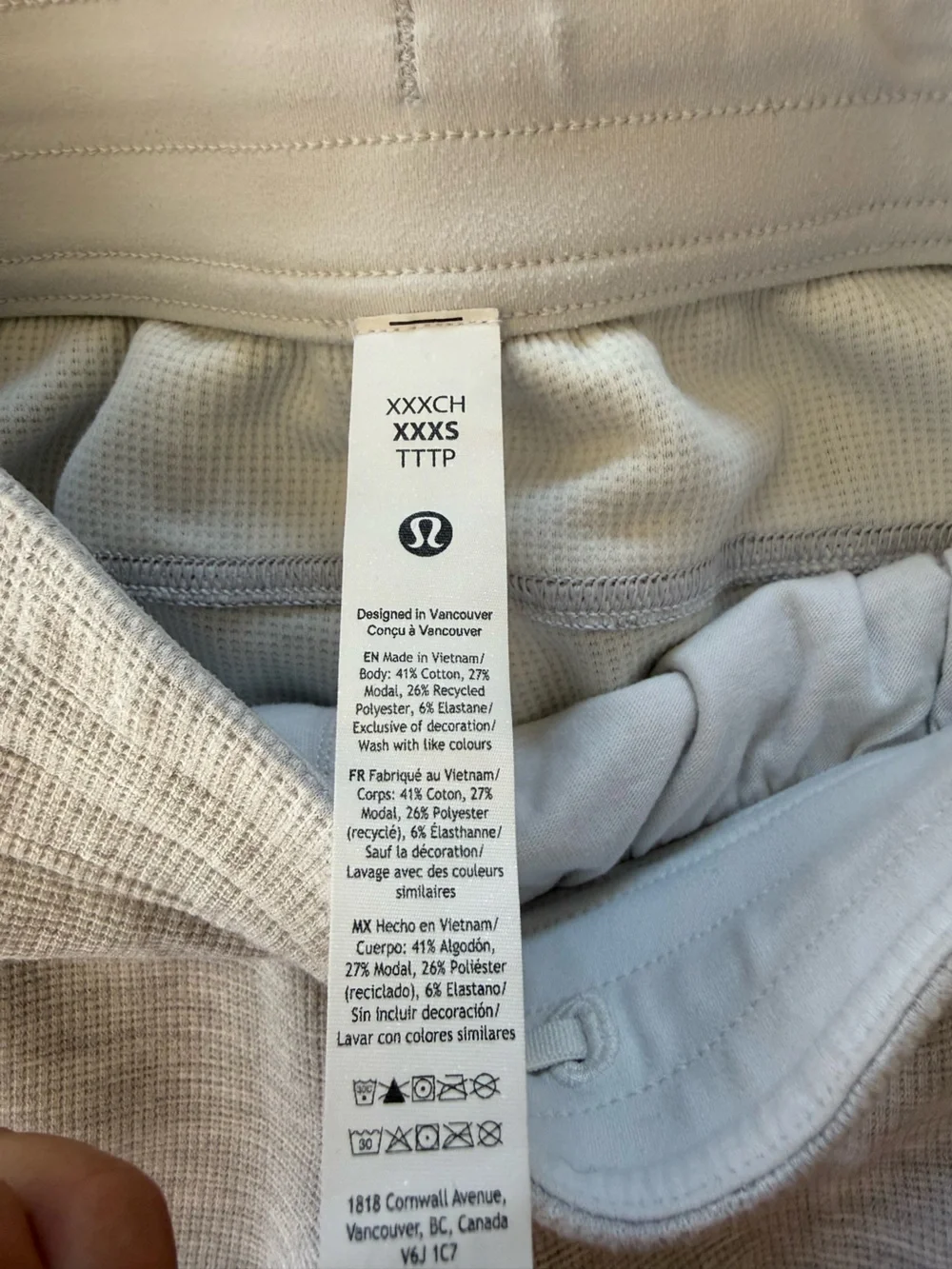 Lululemon Scuba Mid-Rise Wide-Leg Pant Waffle